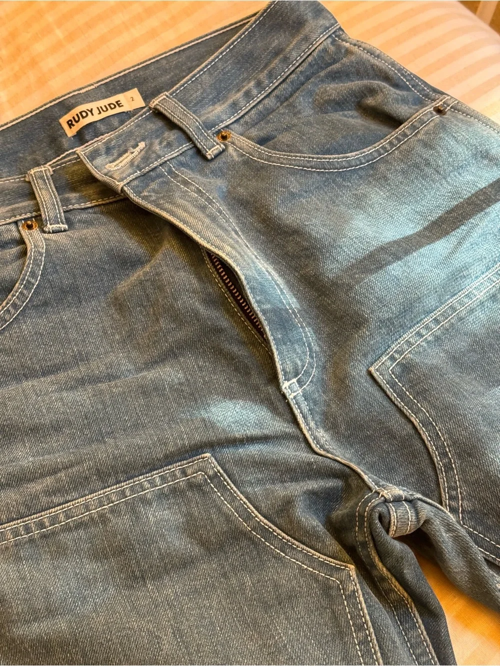 Rudy Jude Pale Indigo Utilities, size 2 - Picture 8 of 8